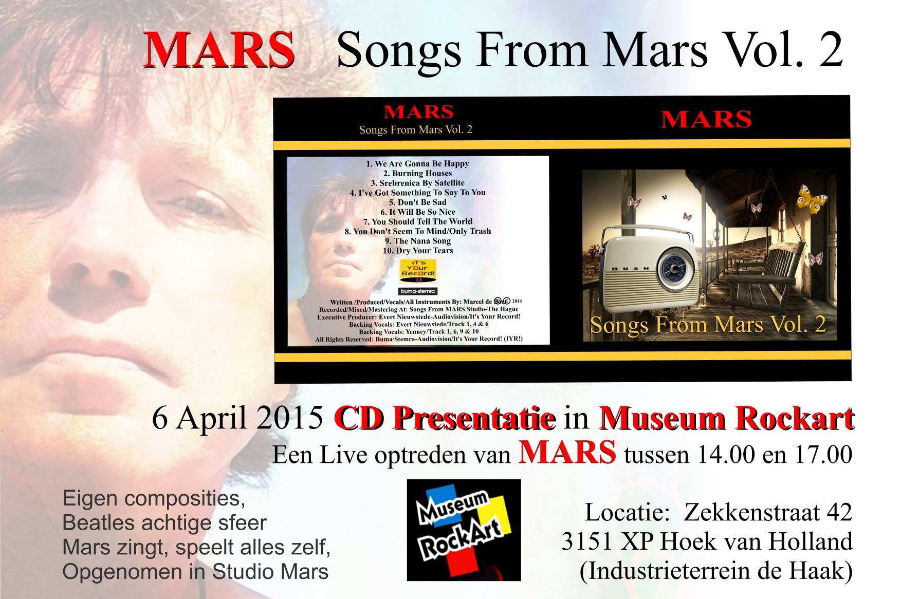 Mars CD presentatie